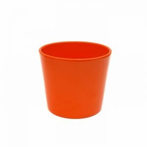 Ghiveci Dida Ceramica - portocaliu - 15 cm - Florăria Tria's