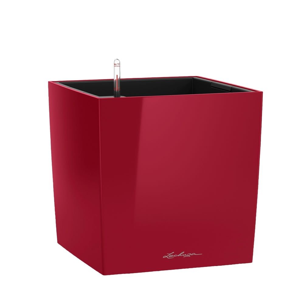 CUBE 50 scarlet red high-gloss