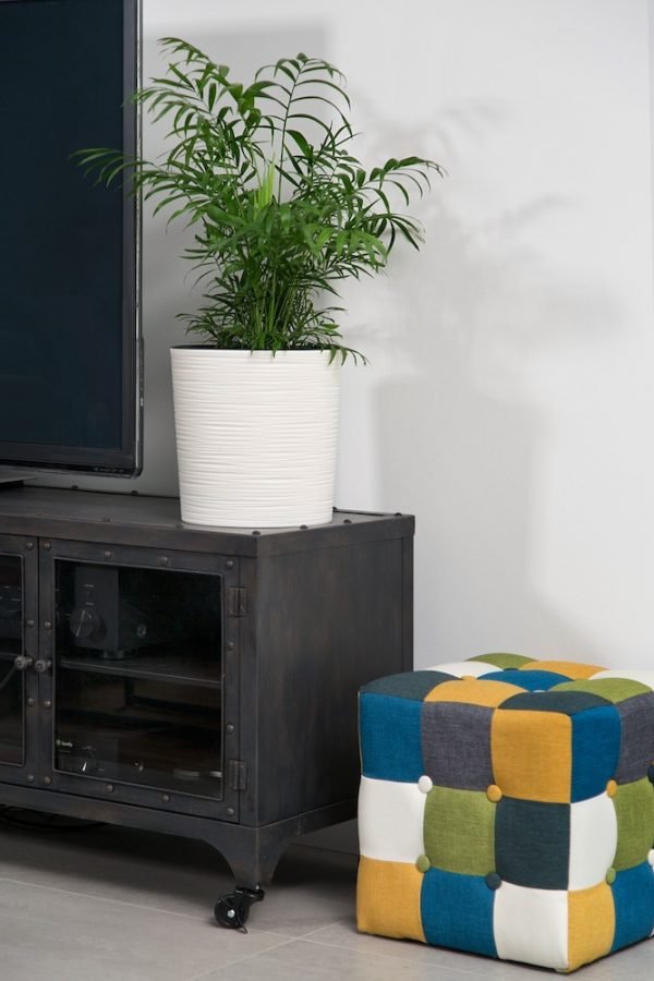 Ghiveci Lamela Malwa -Set planter- Alb 19 cm